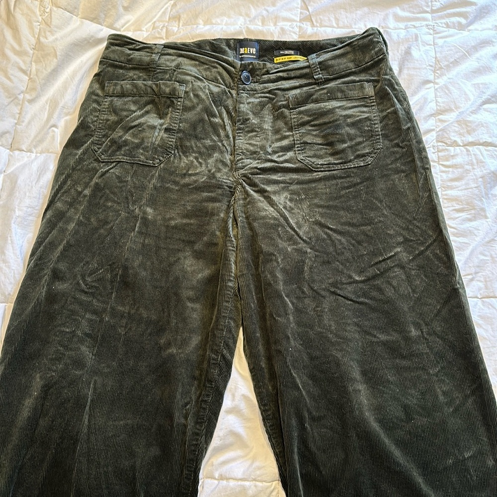 The Colette Cropped Wide Leg Cords